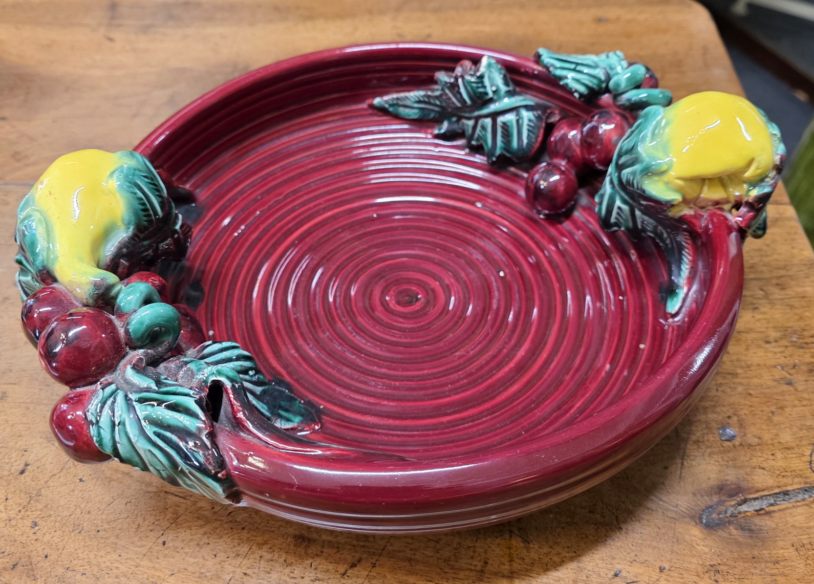 A vintage Vallauris Majolica Bowl